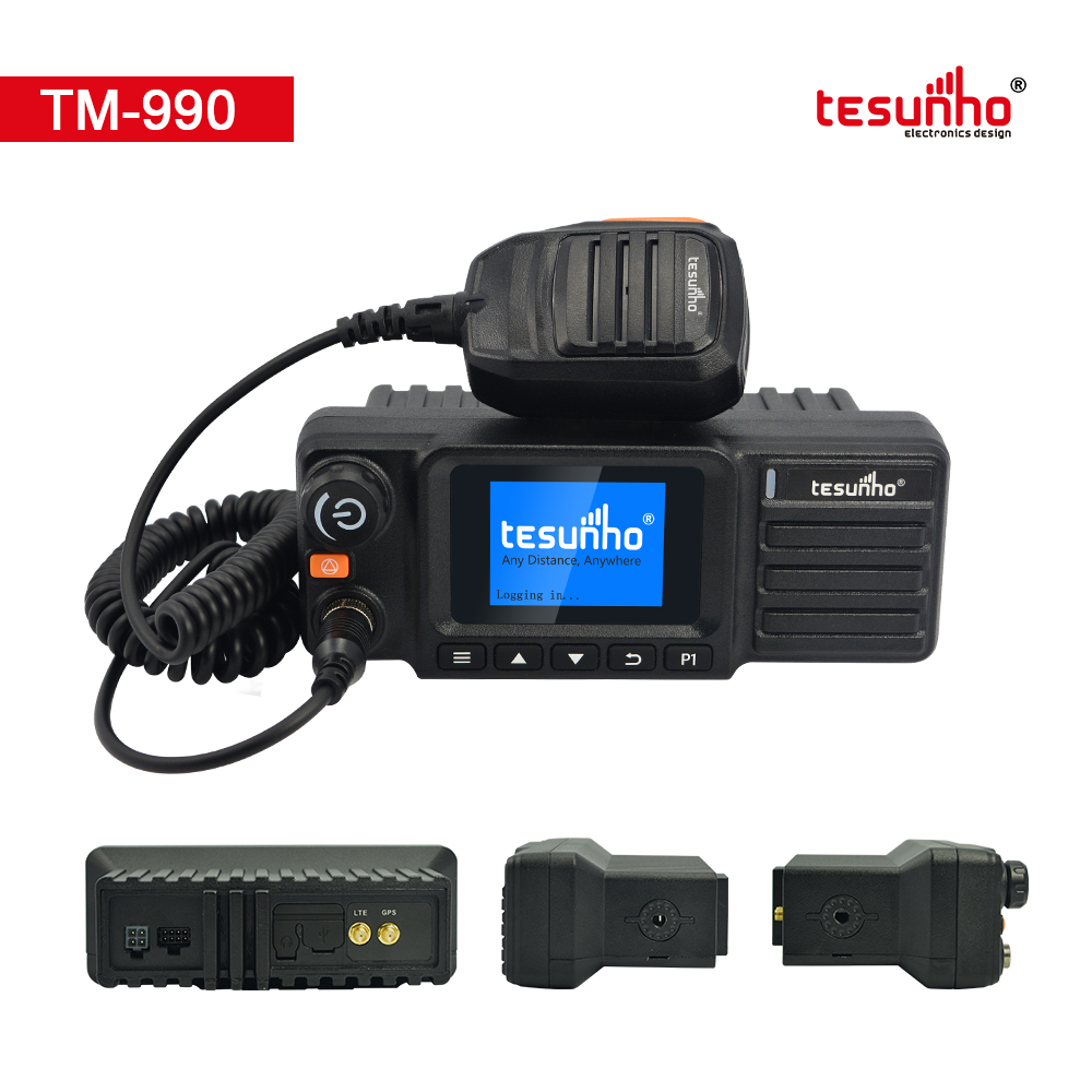 Long Range 200KM Fleet Car Radio With SIM TM-990